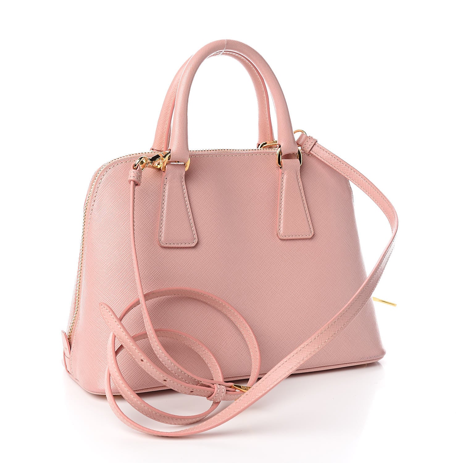 Prada Saffiano Lux Small Promenade Tote Orchidea 3 of 12