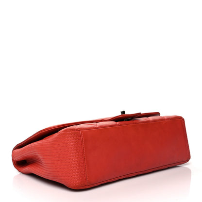 Chanel Lambskin Large Coco Rider Flap Coral 4 of 14