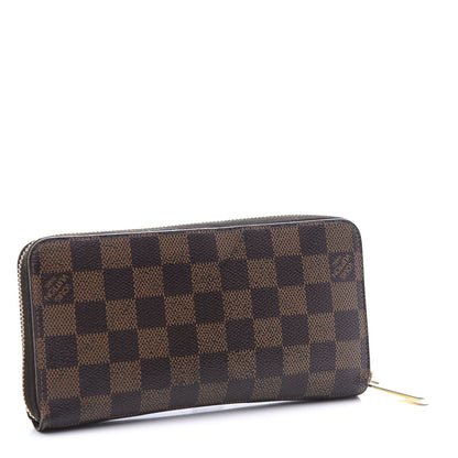 Louis Vuitton Damier Ebene Zippy Wallet 2 of 9
