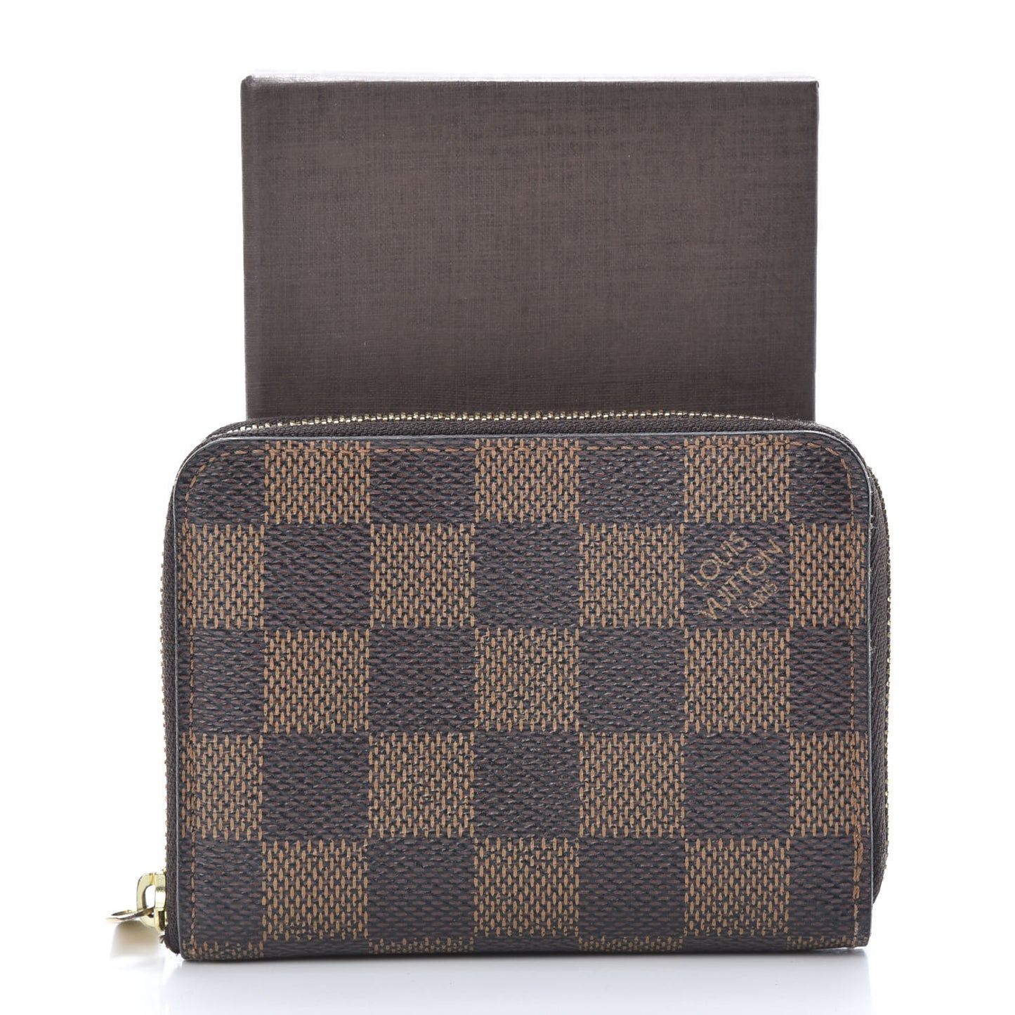 Damier Ebene Zippy Coin Purse