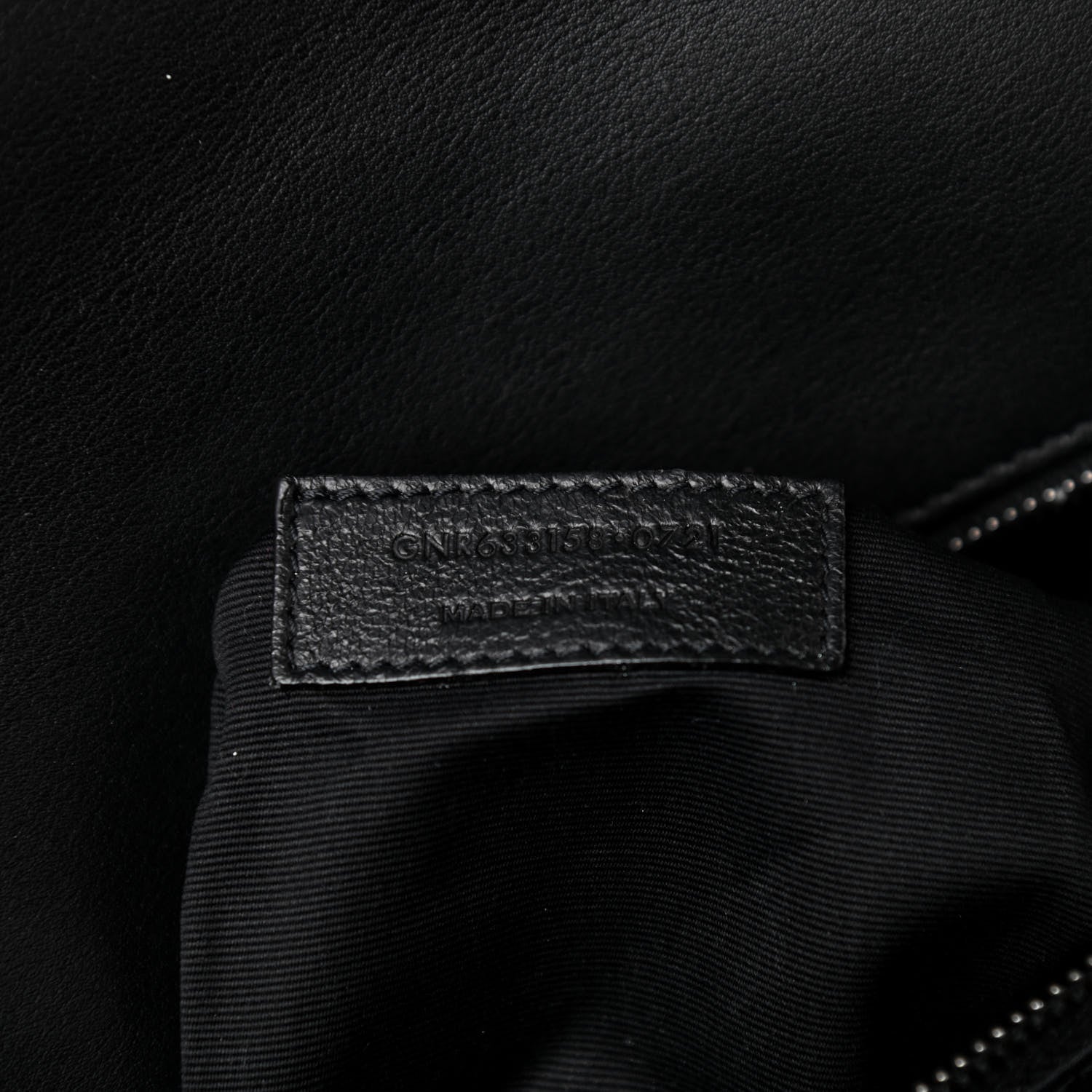 Saint Laurent Suede Monogram Medium Niki Chain Satchel Black 8 of 13
