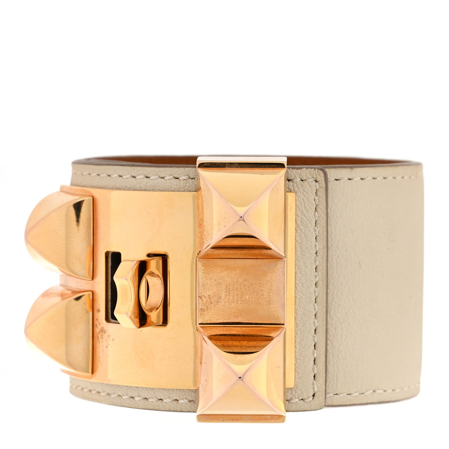 Hermes Swift Collier de Chien CDC Bracelet S Beton 1 of 4