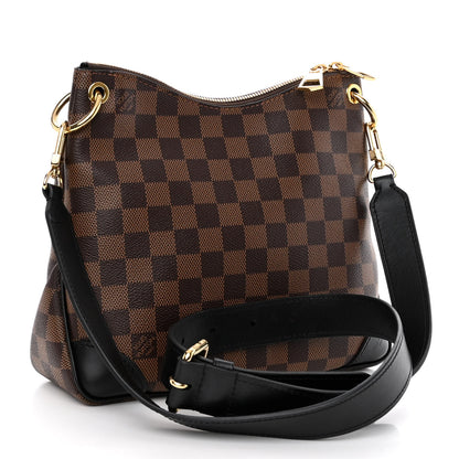 Louis Vuitton Damier Ebene Odeon PM Black 3 of 9