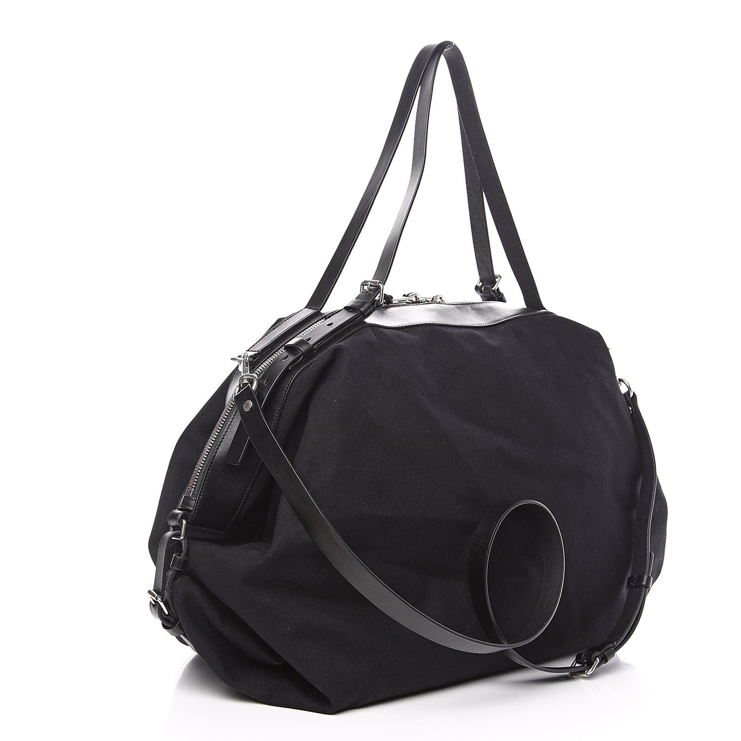 Canvas ID Shopping Bag Black