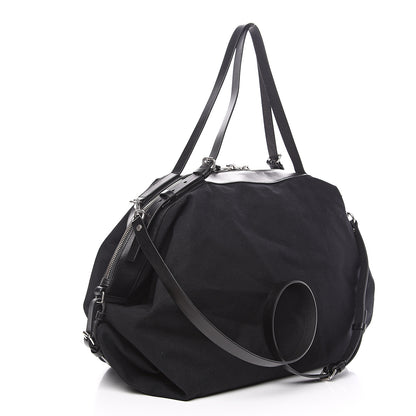 Saint Laurent Canvas ID Shopping Bag Black 2 of 8
