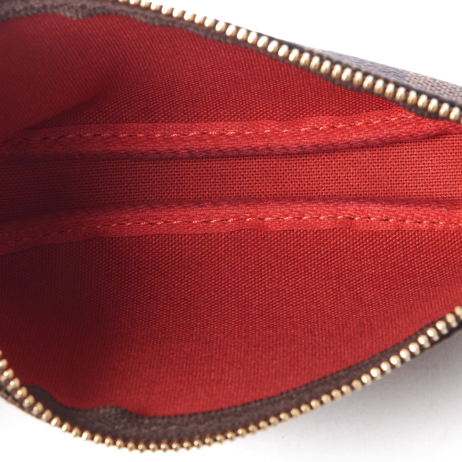 Louis Vuitton Damier Ebene Mini Pochette Accessories 6 of 8