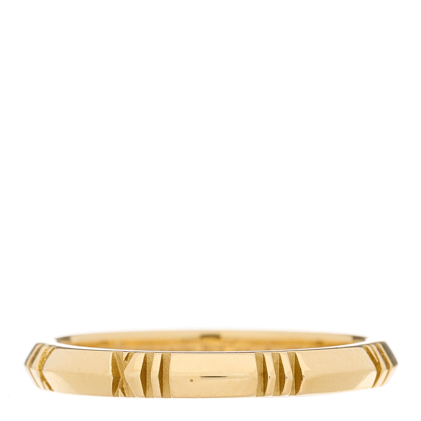 18K Yellow Gold Atlas X Closed Narrow Ring 54 7