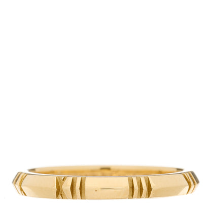 Tiffany 18K Yellow Gold Atlas X Closed Narrow Ring 54 7 1 of 4