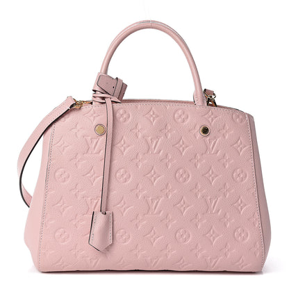 Louis Vuitton Empreinte Montaigne MM Rose Ballerine 1 of 12