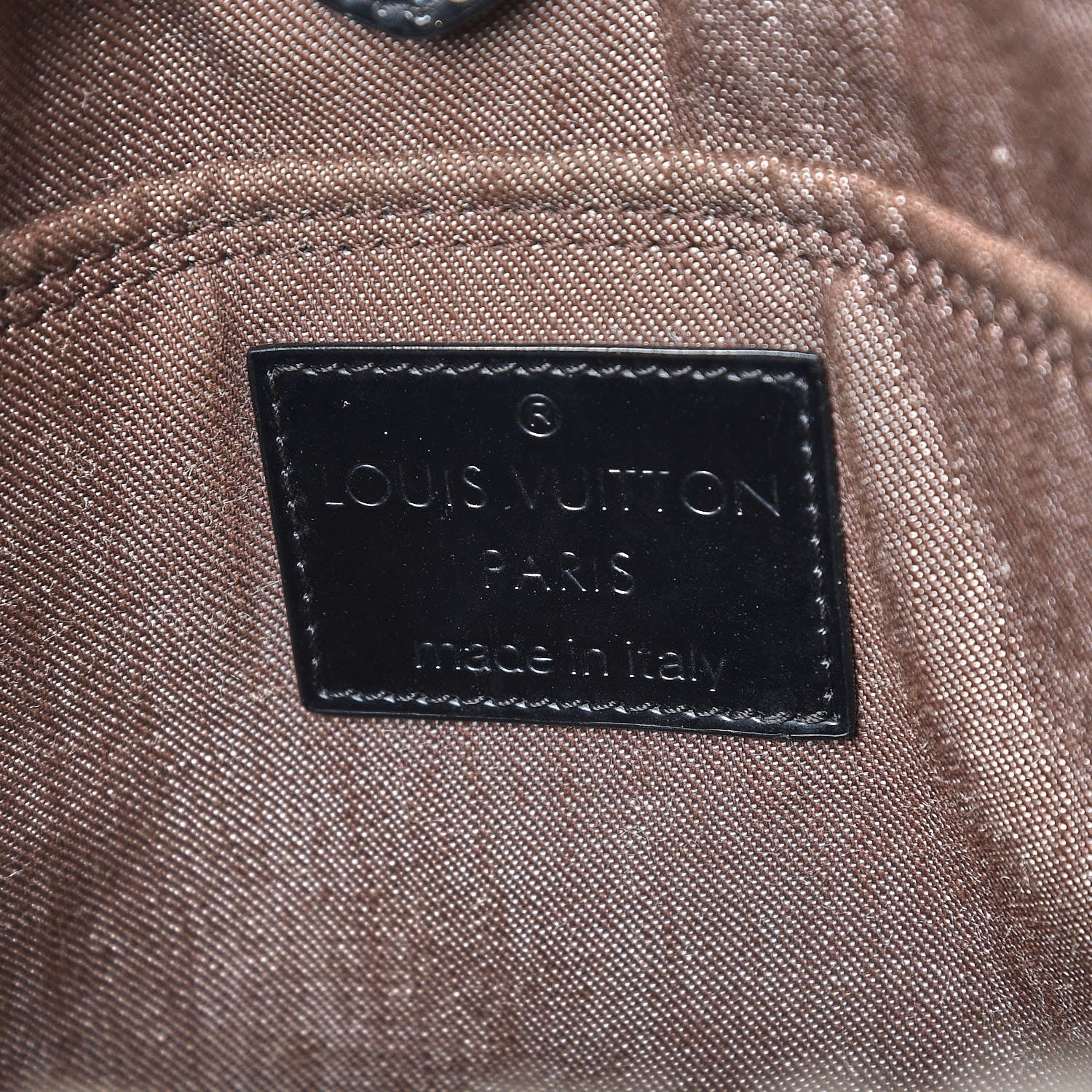 Louis Vuitton Patent Monogram Shearling Sac Thunder 6 of 11