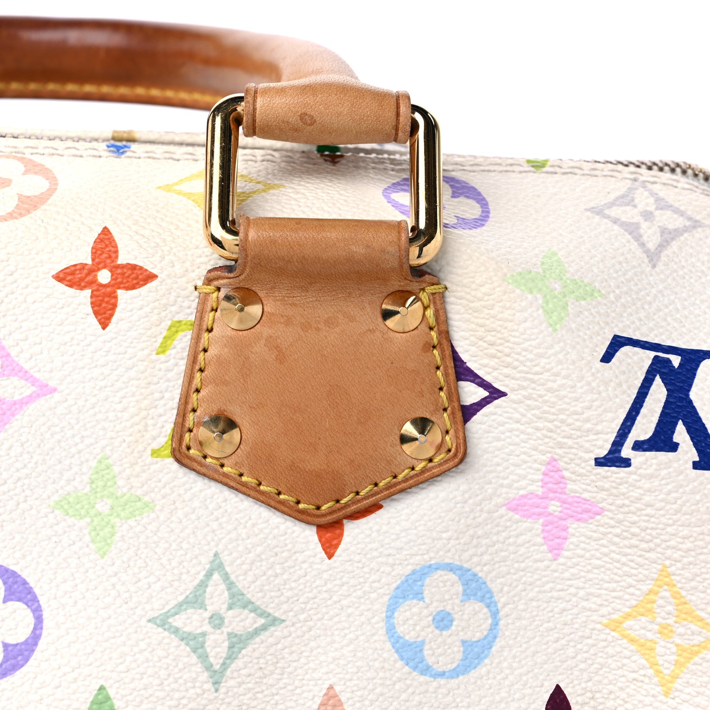 Monogram Multicolor Speedy 30 White