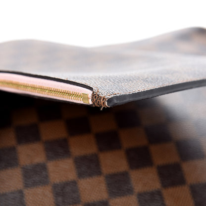 Louis Vuitton Damier Ebene Neo Neverfull MM Rose Ballerine 18 of 22