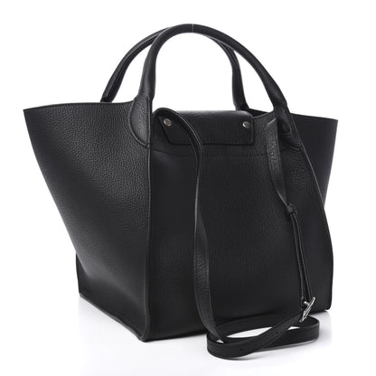 Celine Supple Grained Calfskin Small Long Strap Big Bag Anthracite 3 of 9
