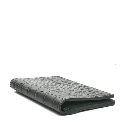 Louis Vuitton Crocodile Pocket Organizer Forest Green 5 of 7