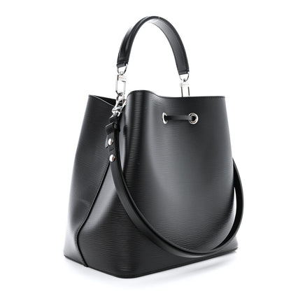Louis Vuitton Epi NeoNoe MM Black 3 of 12