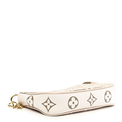 Louis Vuitton Empreinte Spring in the City Mini Pochette Accessories Kaki Beige Cream 4 of 7