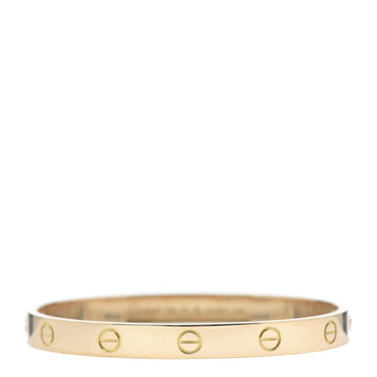 Cartier 18K Yellow Gold LOVE Bracelet 17 1 of 7