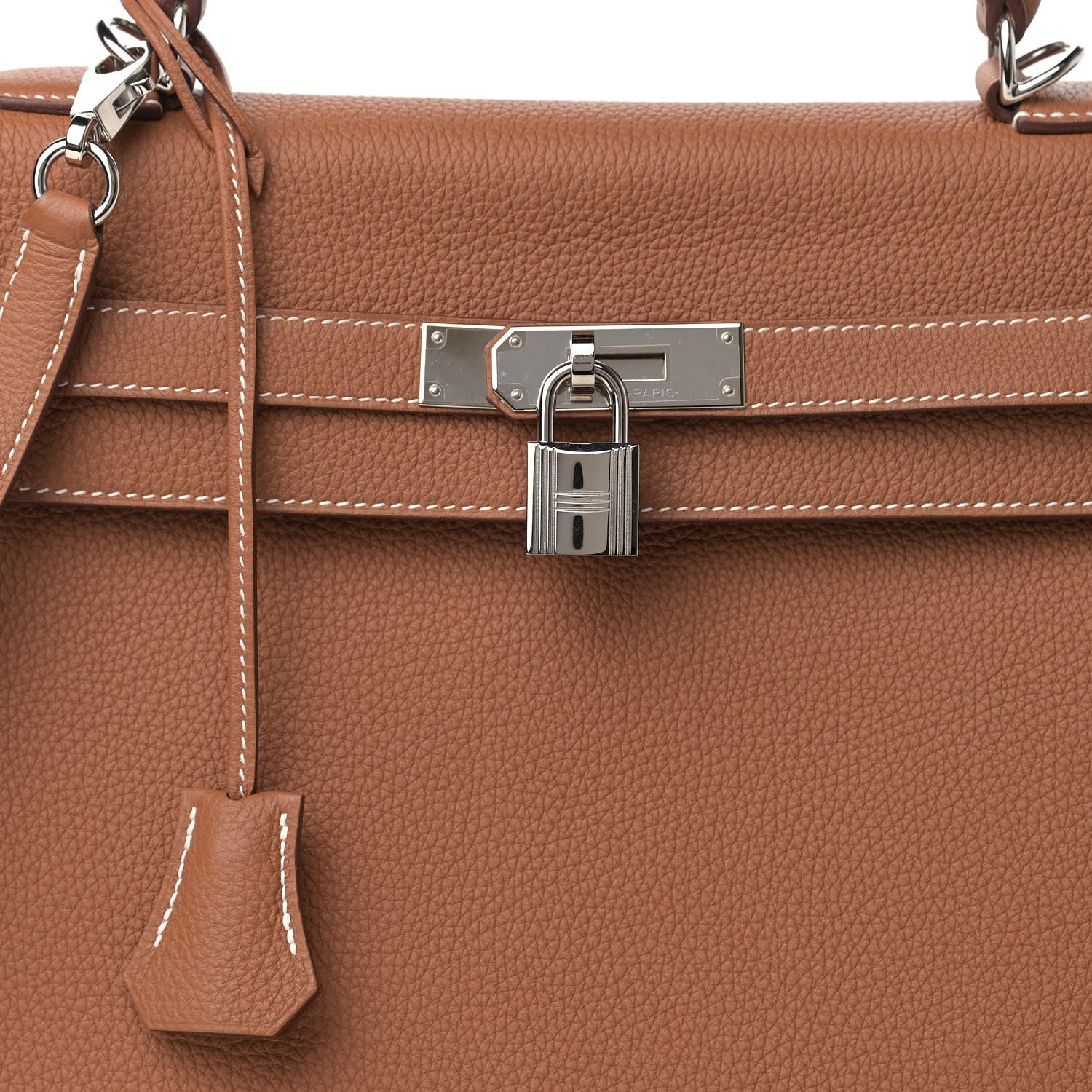 Hermes Togo Kelly Retourne 35 Gold 8 of 17