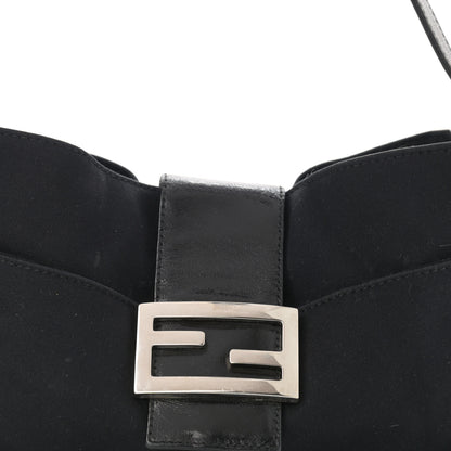 Fendi Nylon Baguette Bag Black 12 of 12