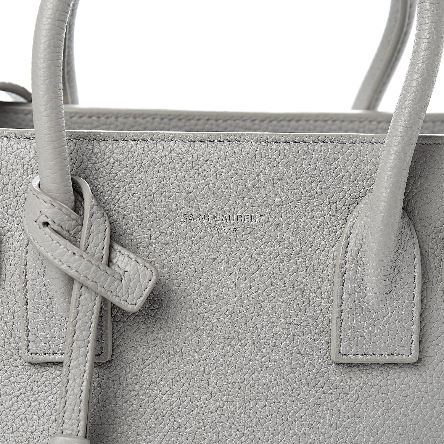 Saint Laurent Grained Calfskin Baby Sac De Jour Souple Souris 7 of 11
