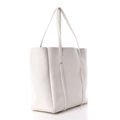 Balenciaga Smooth Calfskin Double Sided Small Everyday Tote Optic White Black 4 of 18