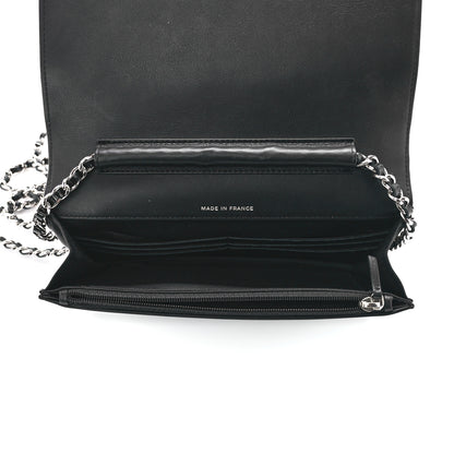 Chanel Patent Strass Wallet On Chain WOC Black 7 of 12