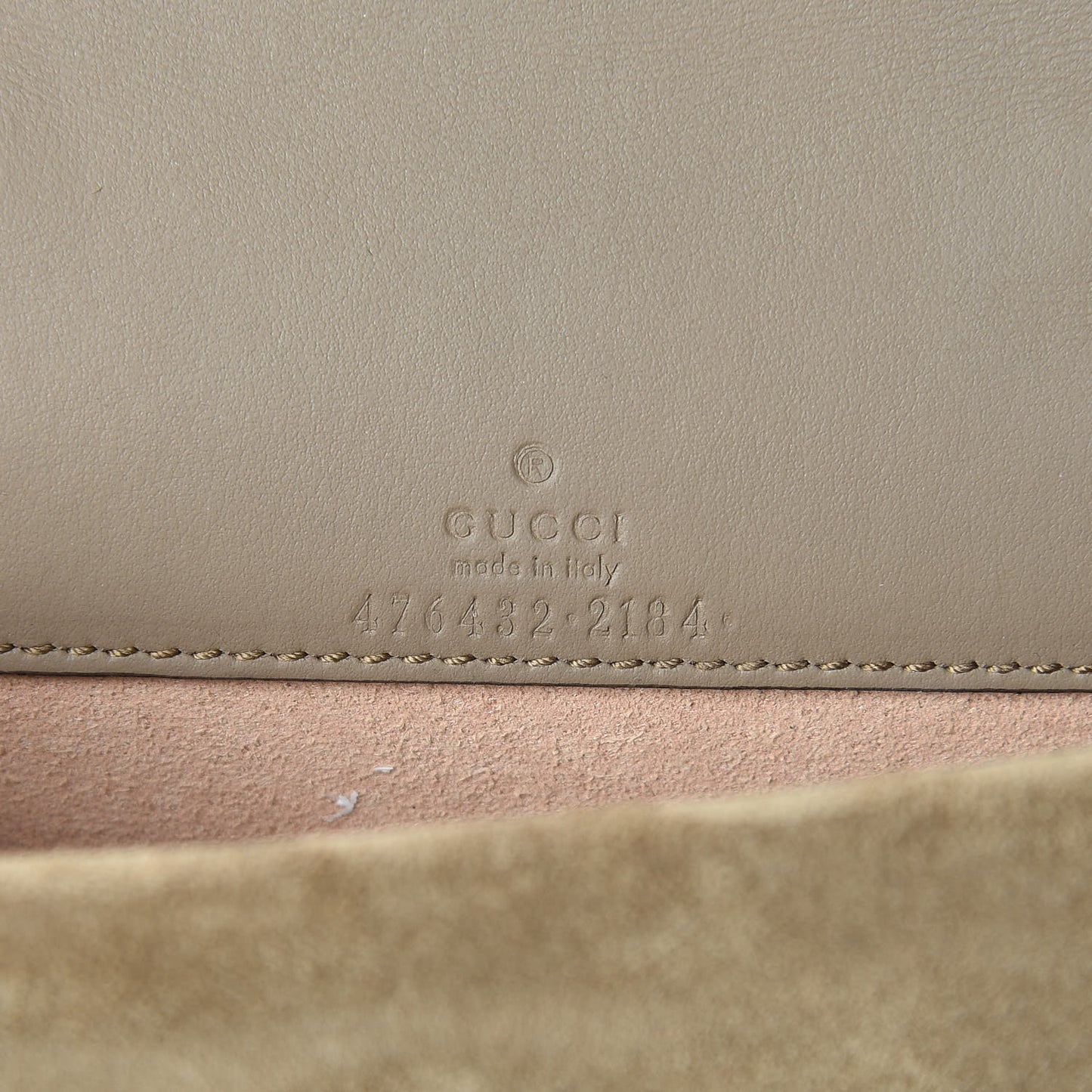 GG Supreme Monogram Super Mini Dionysus Shoulder Bag Taupe