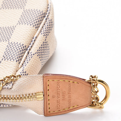 Louis Vuitton Damier Azur Mini Pochette Accessories 6 of 8