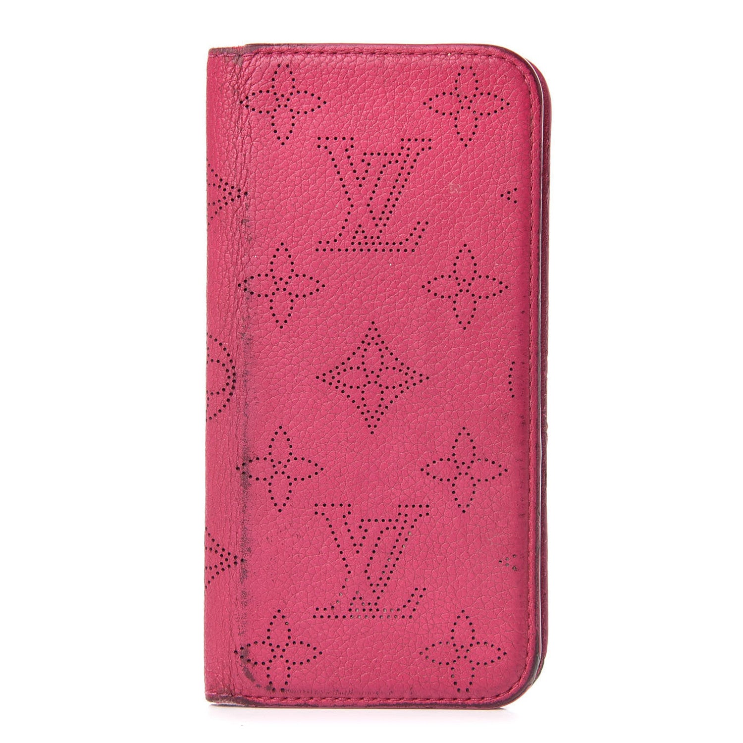 Louis Vuitton Mahina iPhone 7 Folio Case Fuchsia 1 of 7