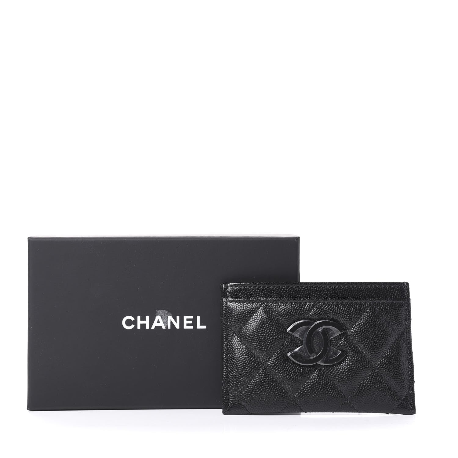 Chanel Caviar Quilted My Everything Card Holder Black 10 of 10