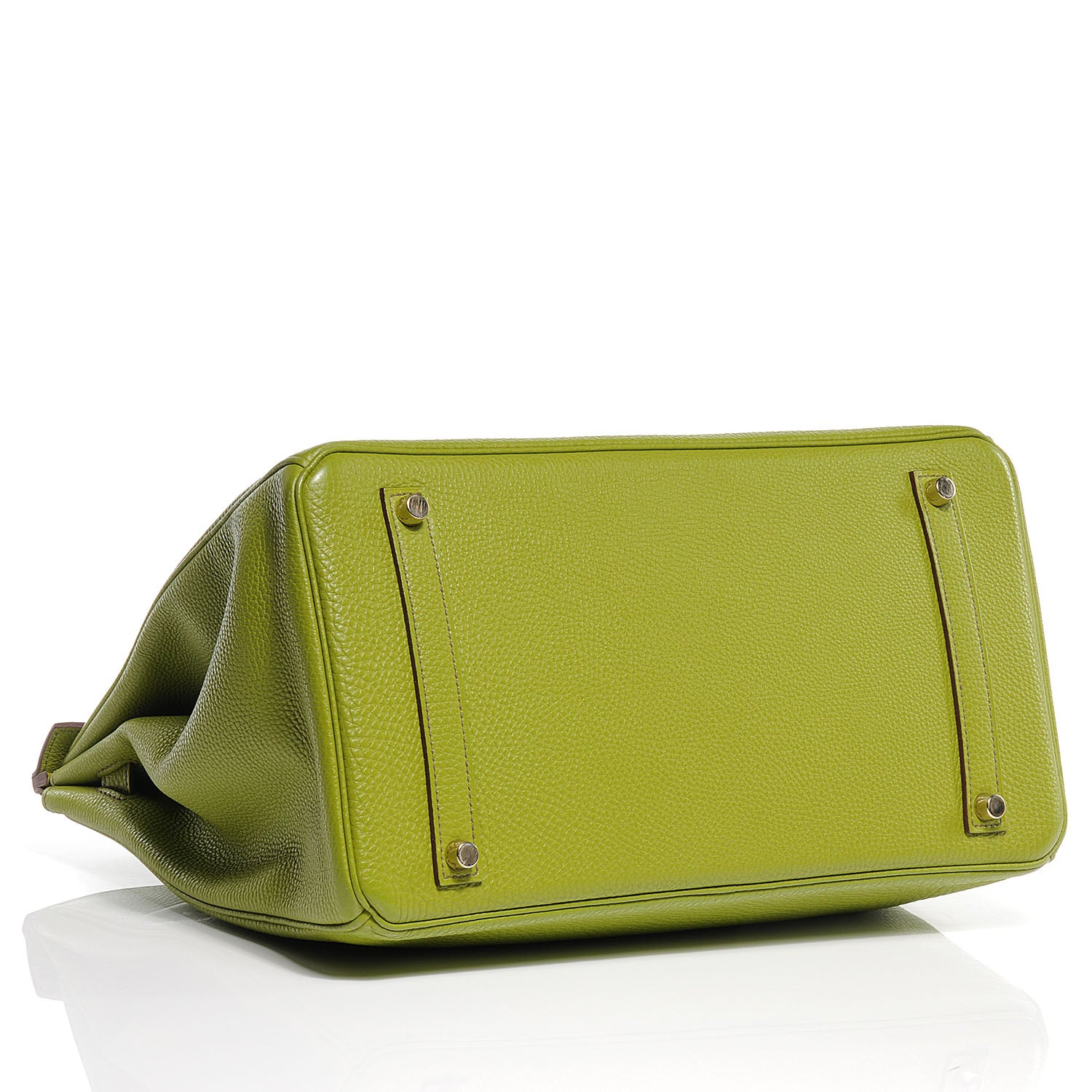 Hermes Togo Birkin 35 Vert Anis 4 of 10
