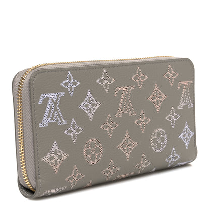 Louis Vuitton Mahina Flight Mode Zippy NM Wallet Gray 3 of 6