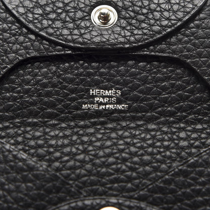 Hermes Togo Bastia Coin Purse Black 6 of 7