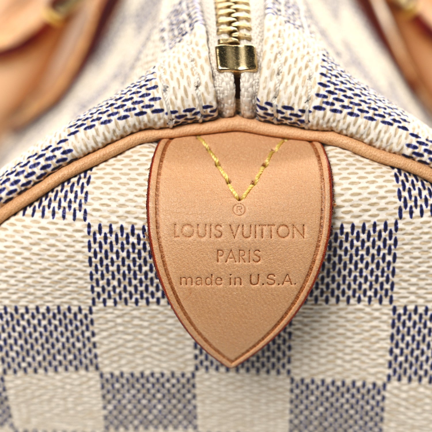 Louis Vuitton Damier Azur Speedy 35 6 of 11