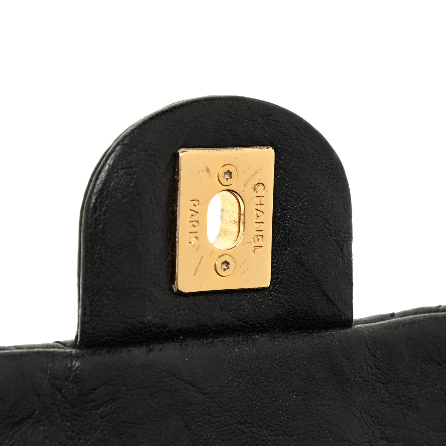 Chanel Calfskin Chevron Quilted Small Surpique Flap Black 15 of 21