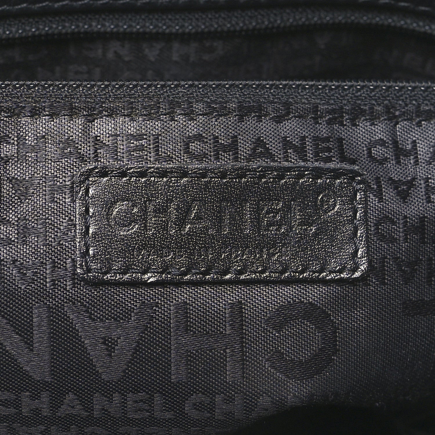 Chanel Caviar Square Stitched Tote Black 6 of 10