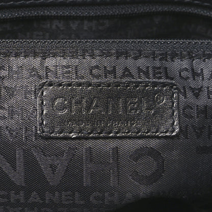 Chanel Caviar Square Stitched Tote Black 6 of 10