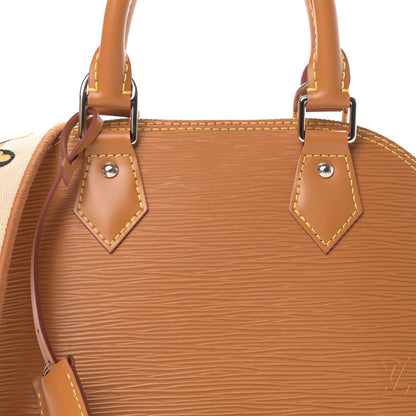 Louis Vuitton Epi Jacquard Alma BB Honey Gold 8 of 11