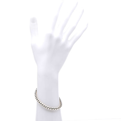 Tiffany Sterling Silver 4mm Venetian Link Bracelet 2 of 4