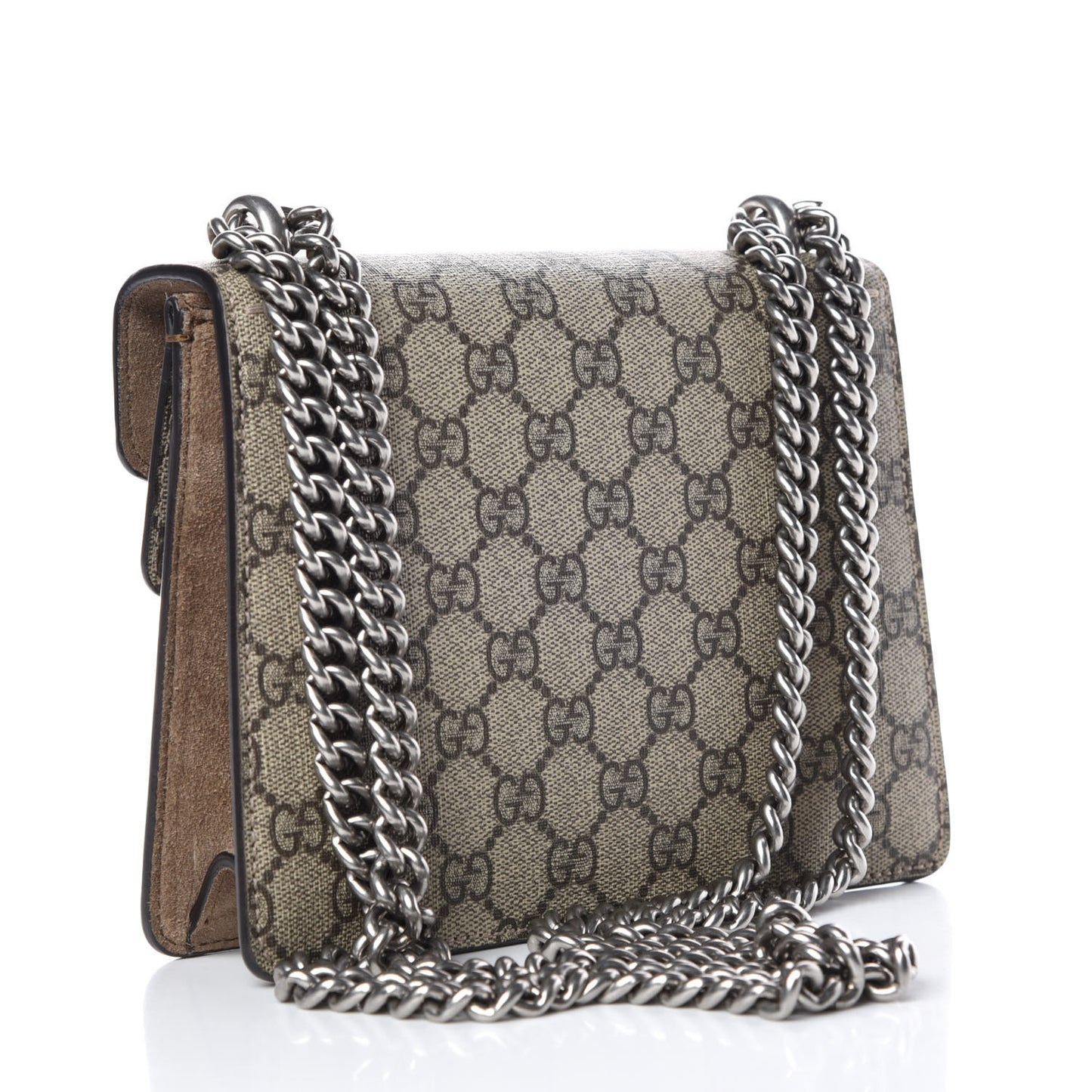 GG Supreme Monogram Mini Dionysus Shoulder Bag Taupe