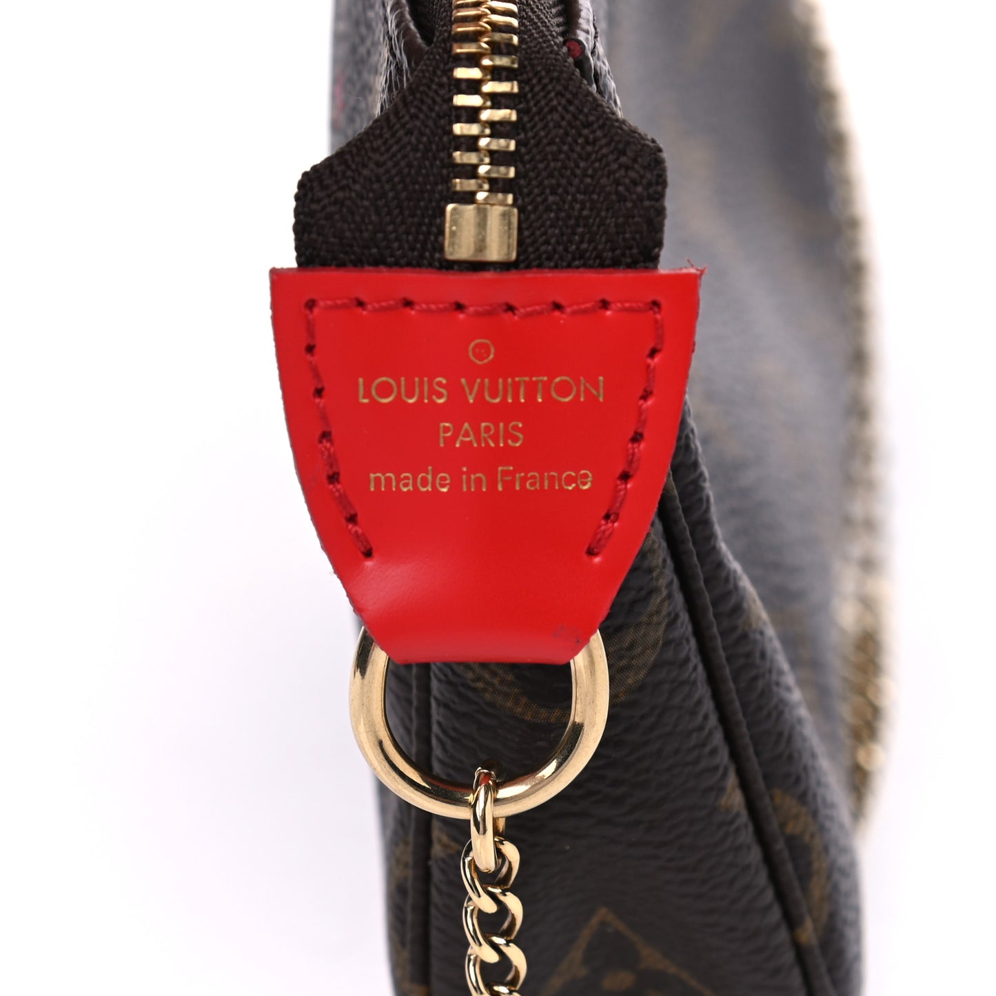 Monogram 2020 Christmas Animation Bumper Cars Mini Pochette Accessories Coquelicot
