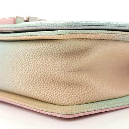 Chanel Caviar Quilted Small Rainbow Boy Flap Multicolor 10 of 12