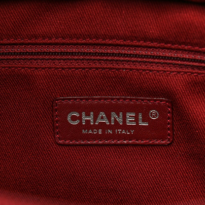 Chanel Aged Calfskin Quilted Large Cotton Club Tote Black 7 of 14