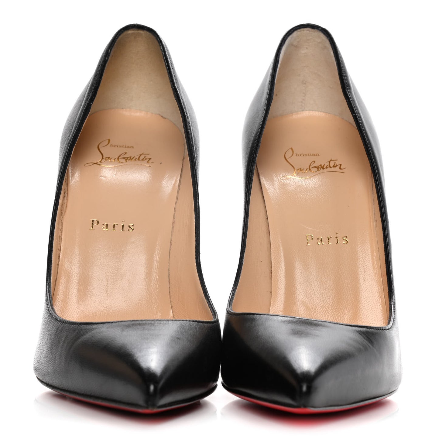 Shiny Nappa Pigalle Follies 100 Pumps 38 Black