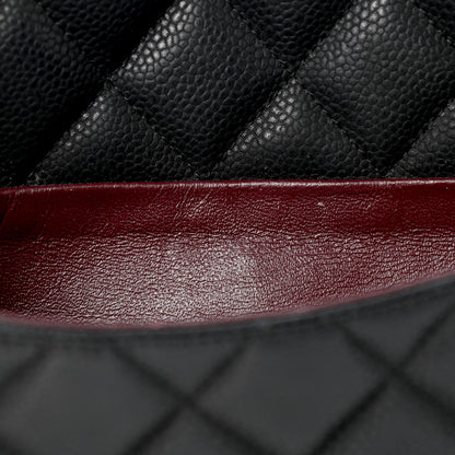 Chanel Caviar Quilted Clutch With Chain Flap Black 19 of 20