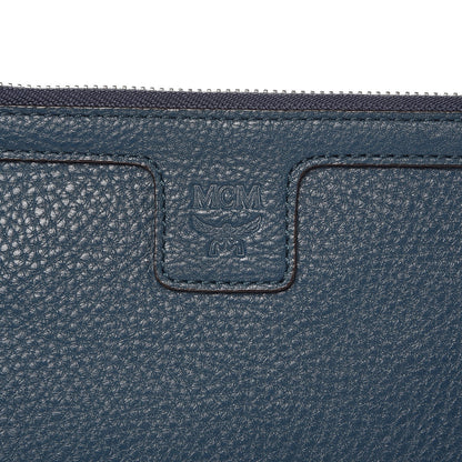 MCM Grained Calfskin Medium Reversible Wandel Tote Blue 6 of 14
