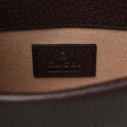 Gucci Monogram Jumbo GG Textured Dollar Calfskin Super Mini Dionysus Shoulder Bag Camel Ebony New Acero 6 of 8