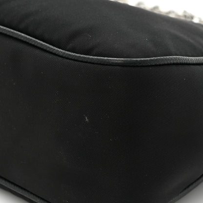 Prada Saffiano Lux Re-Edition 2005 Shoulder Bag Black 20 of 28
