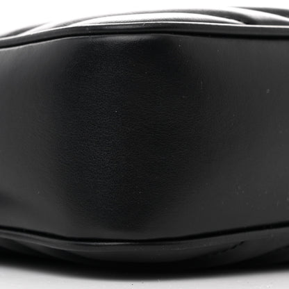 Saint Laurent Calfskin Matelasse Monogram Lou Camera Bag Black 9 of 11