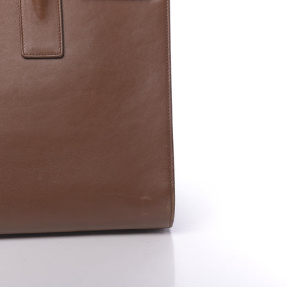 Saint Laurent Calfskin Large Sac De Jour Carryall Cognac 19 of 24